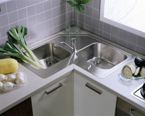 corner sink