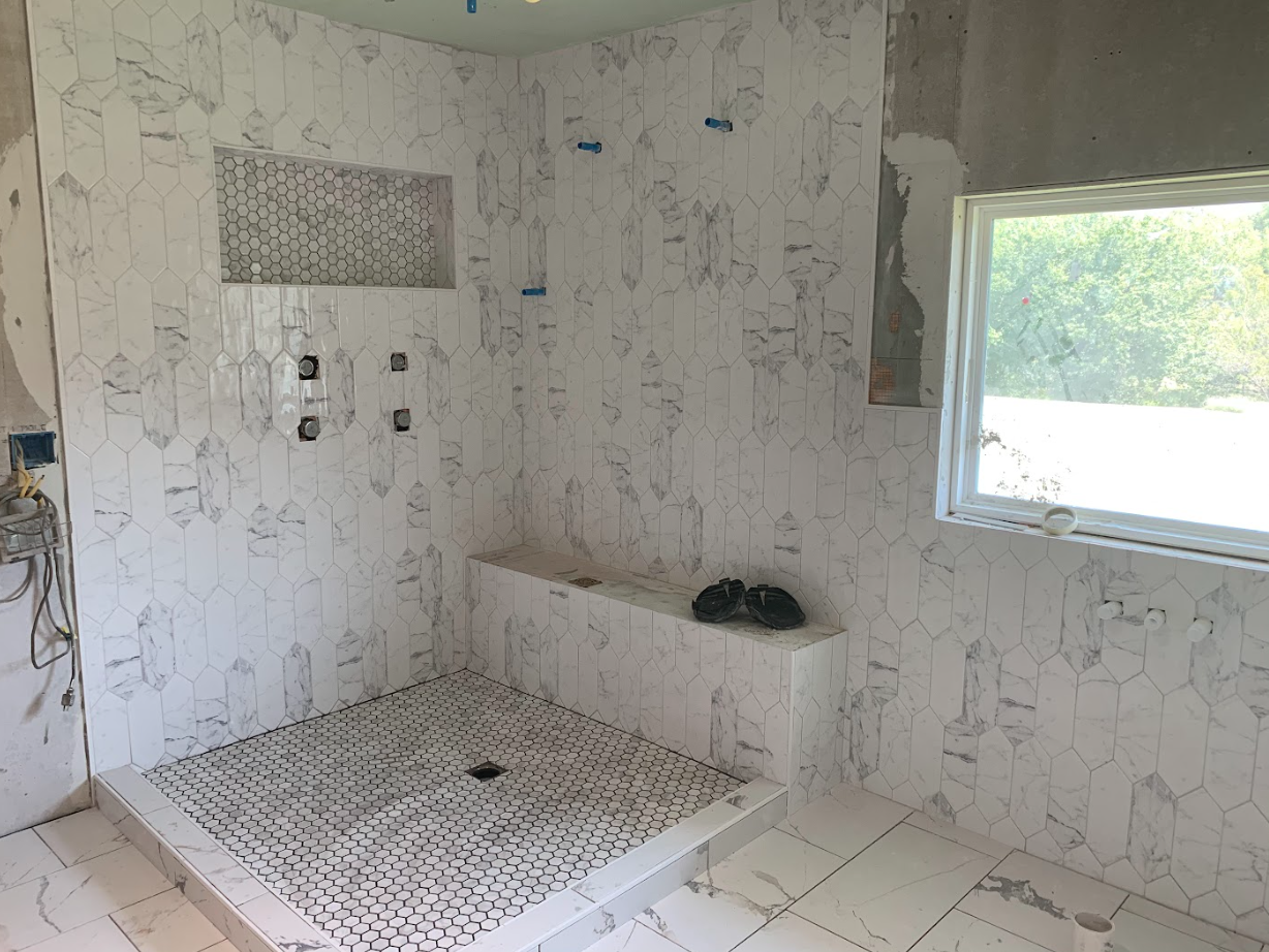 Bathroom Remodel in progress