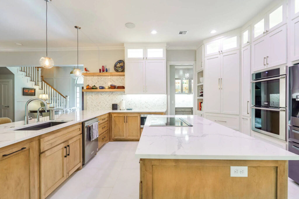 What size kitchen do I need for a double island