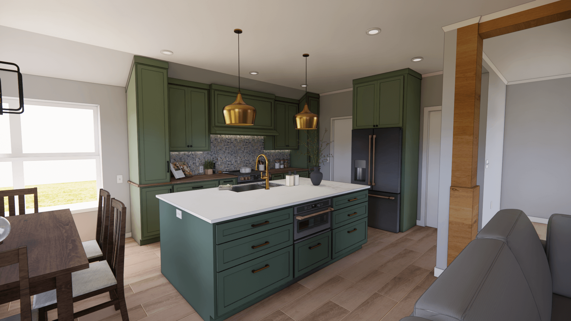 Organic, Cottagecore Inspired Kitchen Remodel by Ten Key Home & Kitchen Remodels OKC project photo 15