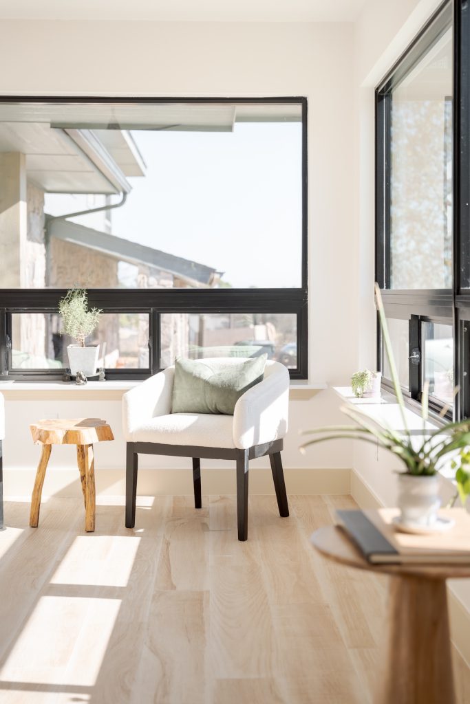 Working kitchen with functional storage for small appliances and prep space